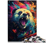 1000 Piece Adult Puzzles Underwater panda Brain Teaser Game 26x38cm Help the brain exercise addictive toys to cultivate patience