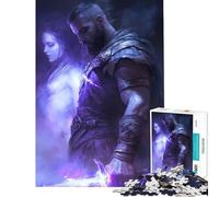 1000 Piece Adult Puzzles Warrior's Oath︰ Ethereal Bond Difficult And Challenge Analysis And Logic Brain Teaser Game for And 14 Years And over (38x52cm)