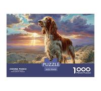1000 Piece Afghan Hound Jigsaw Puzzle Fun, Challenging for Adults Home Decorations Educational Game Age 12+ for Adults 70x50cm/1000pcs
