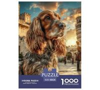 1000 Piece Afghan Hound Jigsaw Puzzles for Adults Gifts Fun Challenging Home Decoration Cute Animal Jigsaw Puzzle for Adults And Kids Age 12 And Up 38x26cm/1000pcs