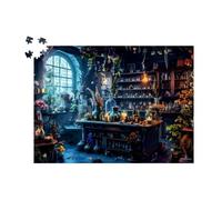 1000-Piece Alchemist's Den Jigsaw Puzzle - Potions Apothecary Fantasy Art Puzzle for Witchcraft Lovers