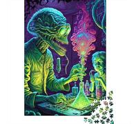 1000 Piece Alien Monster4 Jigsaw Puzzle for Adult Teenagers Jigsaw Puzzle For Family Fun & Game Night 1000pcs (75x50cm)