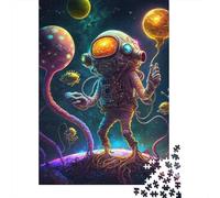 1000 Piece Alien Monster451 Jigsaw Puzzles for Adult Teenagers Paper Puzzles For Family Fun & Game Night 1000pcs (38x26cm)