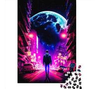 1000 Piece Amazing Night Jigsaw Puzzles for Adults Jigsaw Puzzles Educational Game Challenge Toy 1000pcs (38x26cm)