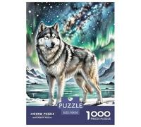 1000 Piece American Eskimo Dog Jigsaw Puzzles Great Gift for Adults Family Challenging Toys Home Decors Brainteasing Cute Animal Jigsaw Puzzle for Adults 70x50cm/1000pcs