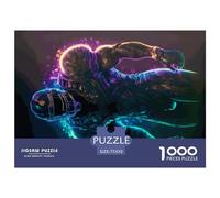1000 Piece American Football Rgb Jigsaw Square Puzzle for Adults & Wooden Puzzles Educational Game Challenge Toy 1000pcs (75x50cm)