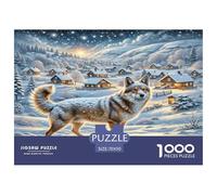 1000 Piece American Staffordshire Terrier Jigsaw Puzzles for Adults Family Challenge Toys Jigsaw Puzzle Home Decoration for Men Women Elders Seniors 70x50cm/1000pcs