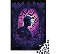 1000 Piece Among Bats Adult Puzzles Paper Puzzle for Adults Educational Game Challenge Toy 1000pcs (38x26cm)