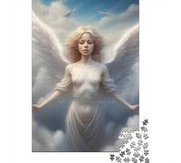 1000 Piece Angel Girl Adult Puzzles Paper Puzzle for Adults Educational Game Challenge Toy 1000pcs (38x26cm)