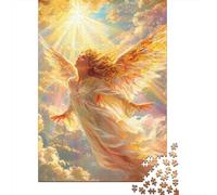 1000 Piece Angels Square Puzzles for Adults & Wooden Puzzles Educational Game 38x26cm/1000pcs