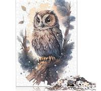 1000 Piece Animal Art Bird Adult Puzzles Wooden Puzzle for Adults Educational Game Challenge Toy 1000pcs (75x50cm)