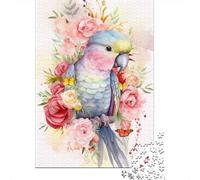 1000 Piece Animal Art Bird Jigsaw Puzzles for Adult Teenagers Paper Puzzles For Family Fun & Game Night 1000pcs (38x26cm)