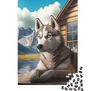 1000 Piece Animal Art Dog Jigsaw Puzzles for Adults Paper Puzzle Jigsaws for Adults 1000pcs (38x26cm)