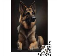 1000 Piece Animal Art Dog Jigsaw Puzzles for Adults Puzzle Adult Jigsaw Puzzle Home Decoration Puzzle Toys 1000pcs (38x26cm)
