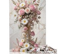 1000 Piece Animal Art Flower Jigsaw Puzzlesfor Adults Puzzle Jigsaws for Adults Unique Home Decor And Gifts 1000pcs (38x26cm)