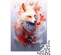 1000 Piece Animal Art Fox Jigsaw Puzzles for Adults Puzzle Adult Jigsaw Puzzle Home Decoration Puzzle Toys 1000pcs (38x26cm)