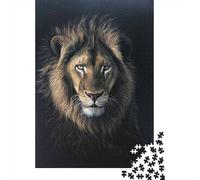 1000 Piece Animal Art Lion Jigsaw Puzzle for Adult Teenagers Christmas Eve Gifts 1000pcs (38x26cm)