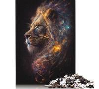 1000 Piece Animal Art Lion Jigsaw Puzzle for Adult Teenagers Jigsaw Puzzle For Family Fun & Game Night 1000pcs (75x50cm)