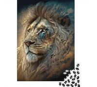 1000 Piece Animal Art Lion Jigsaw Puzzles for Adults Paper Puzzle Jigsaws for Adults 1000pcs (38x26cm)