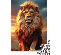 1000 Piece Animal Art Lion Jigsaw Puzzles for Adults Paper Puzzle Jigsaws for Adults 1000pcs (38x26cm)