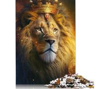 1000 Piece Animal Art Lion Jigsaw Puzzles for Adults Puzzles for Adults Puzzles Unique Home Decor And Gifts 1000pcs (75x50cm)