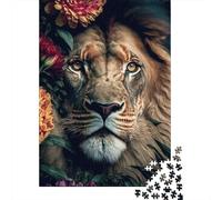 1000 Piece Animal Art Lion Jigsaw Puzzlesfor Adults Puzzle Jigsaws for Adults Unique Home Decor And Gifts 1000pcs (38x26cm)