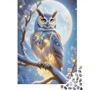 1000 Piece Animal Art Owl Jigsaw Puzzles for Adults Puzzle Jigsaws for Adults& Teenagers Age 12 Years Up 1000pcs (38x26cm) <