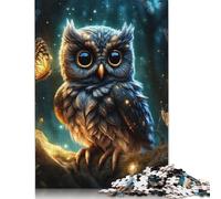 1000 Piece Animal Art Owl Jigsaw Puzzles for Adults Puzzles Learning Educational Toys 1000pcs (75x50cm)