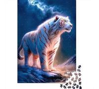 1000 Piece Animal Art Tiger Jigsaw Puzzles for Adults Paper Puzzle for Adults And Teenager Educational Puzzle 1000pcs (38x26cm)