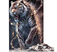 1000 Piece Animal Art Tiger Jigsaw Puzzlesfor Adults Puzzle Jigsaws for Adults Unique Home Decor And Gifts 1000pcs (75x50cm)