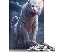 1000 Piece Animal Art Tiger Jigsaw Puzzlesfor Adults Puzzle Jigsaws for Adults Unique Home Decor And Gifts 1000pcs (75x50cm)