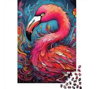 1000 Piece Animal Flamingo Jigsaw Puzzlesfor Adults Paper Puzzle Jigsaws for Adults For Family Fun & Game Night 1000pcs (38x26cm)