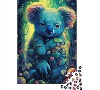 1000 Piece Animal Koala Adult Puzzles Paper Puzzle for Adults Educational Game Challenge Toy 1000pcs (38x26cm)