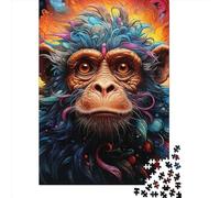 1000 Piece Animal Monkey Jigsaw Puzzles for Adults Puzzle Jigsaws for Adults& Teenagers Age 12 Years Up 1000pcs (75x50cm) <