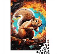 1000 Piece Animal Squirrel Jigsaw Puzzle for Adult Teenagers Christmas Eve Gifts 1000pcs (75x50cm)