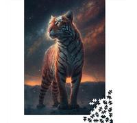 1000 Piece Animal Universe Tiger Jigsaw Puzzlesfor Adults Puzzle Jigsaws for Adults Unique Home Decor And Gifts 1000pcs (38x26cm)