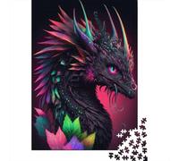 1000 Piece Animals Dragons Jigsaw Puzzles for Adult Teenagers Home Educational Games DIY Toys 1000pcs (38x26cm)