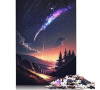 1000 Piece Anime Asteroid Odyssey Square Puzzles for Adults And Wooden Puzzles Family Activity 1000pcs (75x50cm)