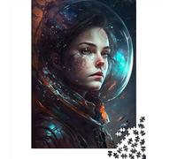 1000 Piece Anime Girl In Space Jigsaw Puzzles for Adults Puzzles Learning Educational Toys 1000pcs (38x26cm)