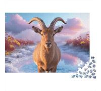 1000 Piece Antelope Jigsaw Puzzle for Adults Kids - Relaxation & Focus, Family Game, Salt Lake Puzzles, Decoration Unique Gift 52x38cm/1000pcs