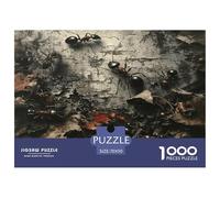 1000 Piece Ants Jigsaw Puzzles Great Gift for Adults Family Challenging Toys Home Decors Insect Jigsaw Puzzle for Women Men Adult 70x50cm/1000pcs