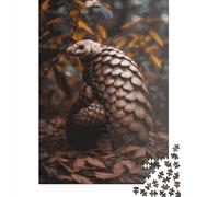 1000 Piece Armored Pangolin Puzzles for Paper Puzzles Educational Game for Adult 38x26cm/1000pcs