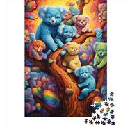 1000 Piece Art Animal Koala Jigsaw Puzzles for Adult Puzzle Jigsaws for Adults Age 14+ 1000pcs (75x50cm)