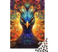 1000 Piece Art Animal Peacock Jigsaw Puzzle for Adult Teenagers Jigsaw Puzzle For Family Fun & Game Night 1000pcs (75x50cm)
