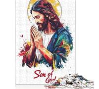 1000 Piece Art Christian Jesus Jigsaw Puzzles for Adults Puzzles Learning Educational Toys 1000pcs (75x50cm)