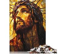 1000 Piece Art Christian Jesus Jigsaw Puzzlesfor Adults Puzzle Jigsaws for Adults Unique Home Decor And Gifts 1000pcs (75x50cm)