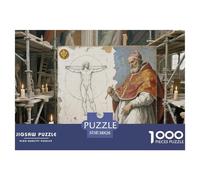 1000 Piece Art Classics Jigsaw Puzzle Art Classics Challenge High Difficulty for Adults Home Decorations Educational Games Age 12+ for Adults 38x26cm/1000pcs