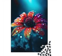 1000 Piece Art Flowers Jigsaw Puzzle for Adult Teenagers Christmas Eve Gifts 1000pcs (38x26cm)
