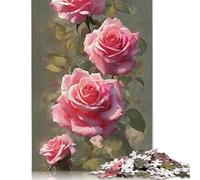 1000 Piece Art Flowers Jigsaw Puzzle for Adult Teenagers Wooden Learning Educational Toys 1000pcs (75x50cm)