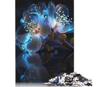 1000 Piece Art Flowers Jigsaw Puzzles for Adults Wooden Puzzles for Teenagers Gifts Unique Home Decor And Gifts 1000pcs (75x50cm)